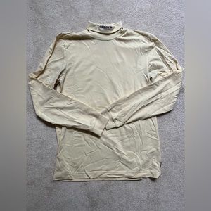adidas yellow turtle neck long sleeve